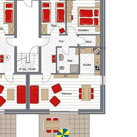Apartment Achterhof - Whg 4 Buchfink *